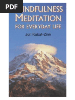 97291641 Mindfulness Meditation for Everyday Life Kabat Zinn Jon