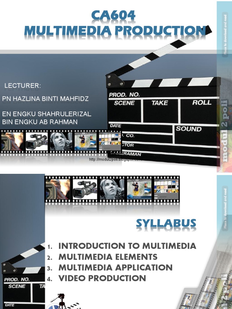 Introduction to Multimedia Concepts | PDF | Computers