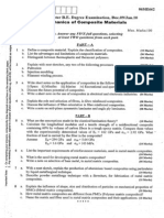 Vtu Question Paper 06me662 Mechanics of Composite Materials Dec 09 Jan 10