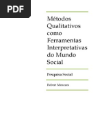 Métodos Qualitativos como Ferramentas Interpretativas