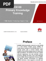 HUAWEI C6100 CDMA 1X Mobile Phone Knowledge Training