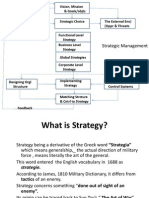 Strategic Management: Business Level