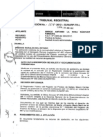 TRIBUNAL REGISTRAL - RESOLUCIÓN No. 1218-2012 - NULIDAD DE ACTO ADMINISTRATIVO PDF