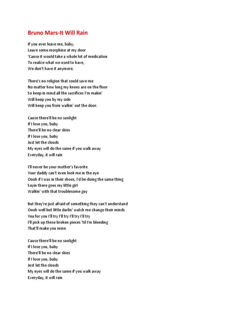 Bruno Mars Songs Written Song Recordings Produced