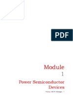 Power Semiconductor Devices: Version 2 EE IIT, Kharagpur 1