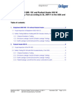 Electrical Safety Test Babytherm8000 DNI