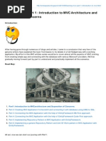 Learning MVCPart 1 Introduction To MVC Architecture and Separation of Concerns