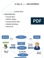 Assignment No.3 - MUDARBAH: - Submitted: - Submitted by