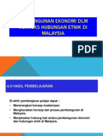 Topik 4 Pembangunan Ekonomi Dalam Konteks Hubungan Etnik Di Malaysia