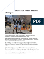 Freedom of Expression Versus Freedom of Religion MSN News Arabia