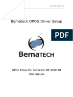 Bematech OPOS Driver Setup Guide