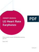 Lg Heart Rate Touch Manual