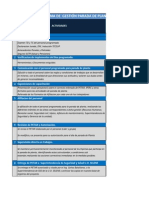 Plan de Gestión para Parada de Planta U.O. SELENE.