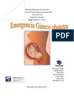 TrabajO de Emergencia Gineco-Obstetra!