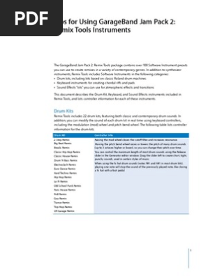 Garageband Jam Pack World Music Free