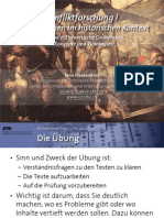 Int. Konfliktforschung I - Woche 02 - Theoretische Grundlagen, Konzepte und Typologien (Übung)