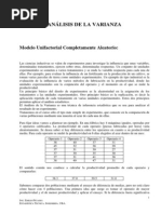 Analisis de La Varianza