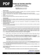 OFICINA DE TEATRO EVANGÉLICO - Consciencia Ministerial
