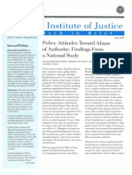 Weisburd, D., Et. Al. - Police Attitudes Toward Abuse of Authority: Findings From A National Study