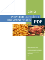 Proyecto de Freído y Horneado de Alimentos