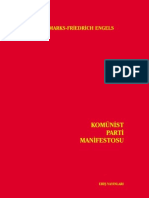 Karl Marks Ve Friedrich Engels - Komunist Parti Manifestosu