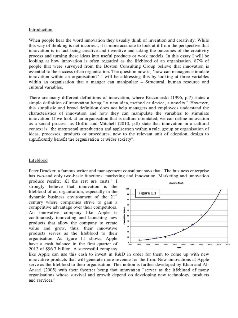 Innovation Essay PDF Procter & Gamble Innovation