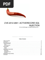 CVE-2012-2661: ActiveRecord SQL Injection