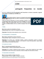 100 Erros de Português Frequentes No Mundo Corporativo