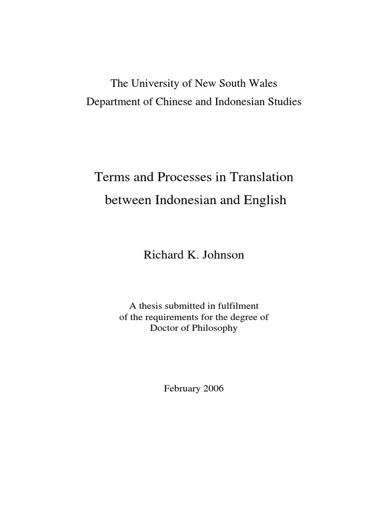 Terms Process In Translation Translations Communication
