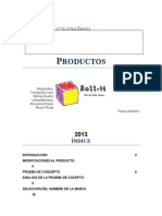 Tercer Informe Laboratorio de Productos