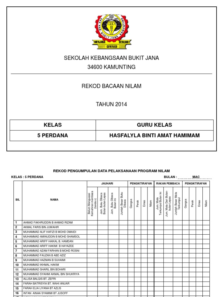 Rekod Nilam | PDF