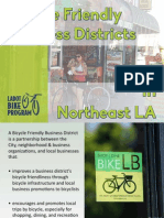 Bicycle Friendly Business Districts in Northeast LA