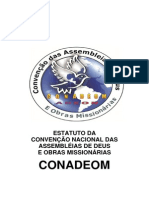 Estatuto Da Convenção Nacional Das Assembléias