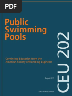 Public Swimming Pools -American Society of Plumbing Engineers