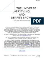 Derren Brown - Secret Ebook (Old and Rare)