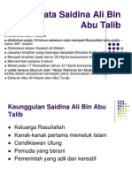 Pel 21 Saidina Ali Bin Abu Talib