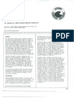 Strength of Large Diameter Grouted Piles