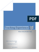 Teaching Experience..