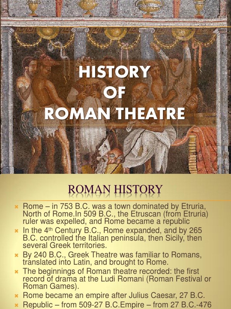 similarities between greek and roman theatre