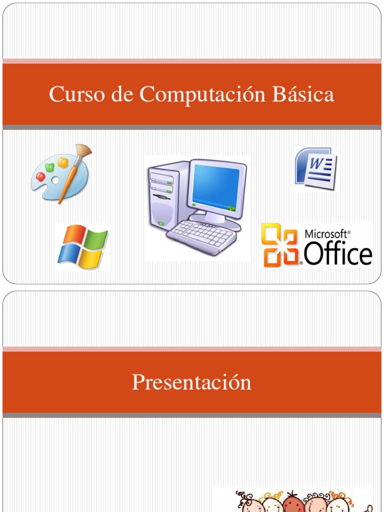 Curso de Computación Básica para Niños | PDF | Hardware de la ...