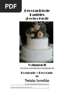 Pasteles Hecho Facil Dos Pdf Crema Mantequilla
