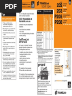 202,203, P205, P208 Bus Timetable