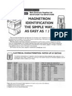 Micropart Reemplazo Equivalencia Magnetron