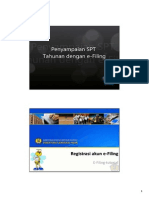 Slide Tutorial Registrasi E-Filing