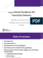CPG Operational Guidance For Franchise Delivery For Partners
