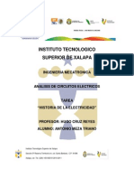 Historia de La Electricidad