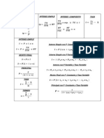 Formulas Interes Simple