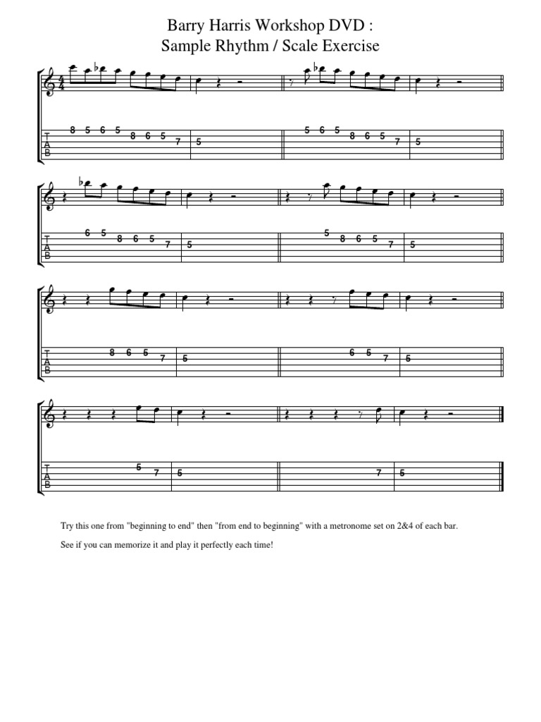 Barry Harris Harmonic Method For Guitar Pdf Torrent Barry Harris Harmonic Method For Guitar Pdf Torrent