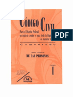 Tomo i - Libro Primero - De Las Personas - PDF