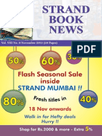 Strand Book News Nov 2013